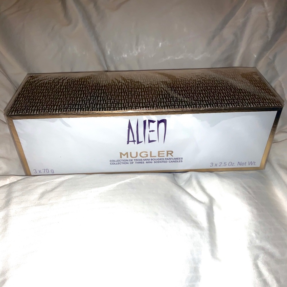 NWT Alien by Mugler Candle Trio